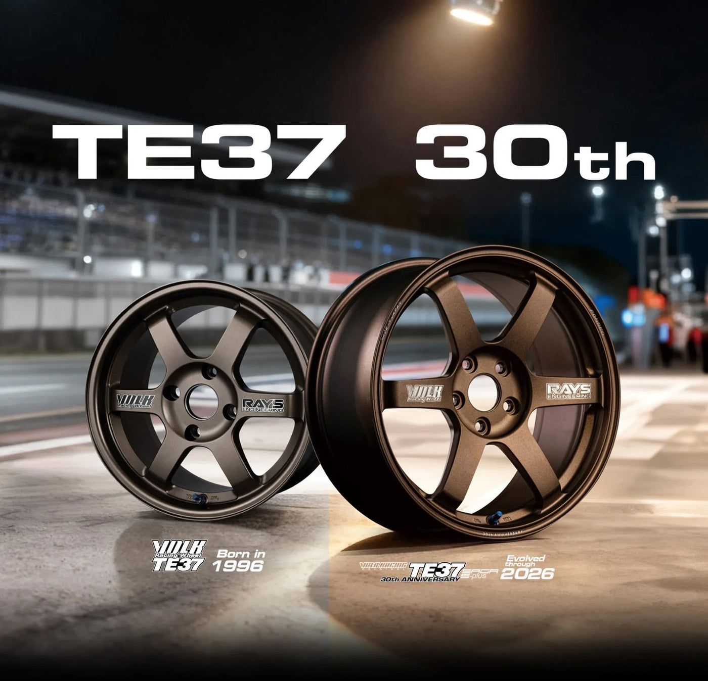 RAYS Volk Racing TE37 30th Anniversary Wheels Garage IMMI