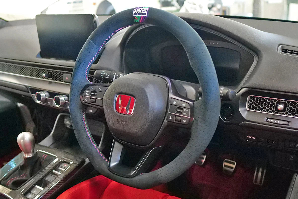 HKS Type-S Replacement Steering Wheel - Ultra Suede - Preorder