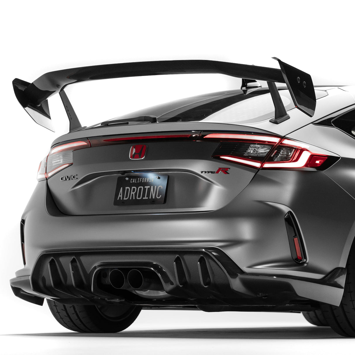 ADRO Inc Carbon Fiber AT-R4 Swan Neck Wing - Aero Garage IMMI