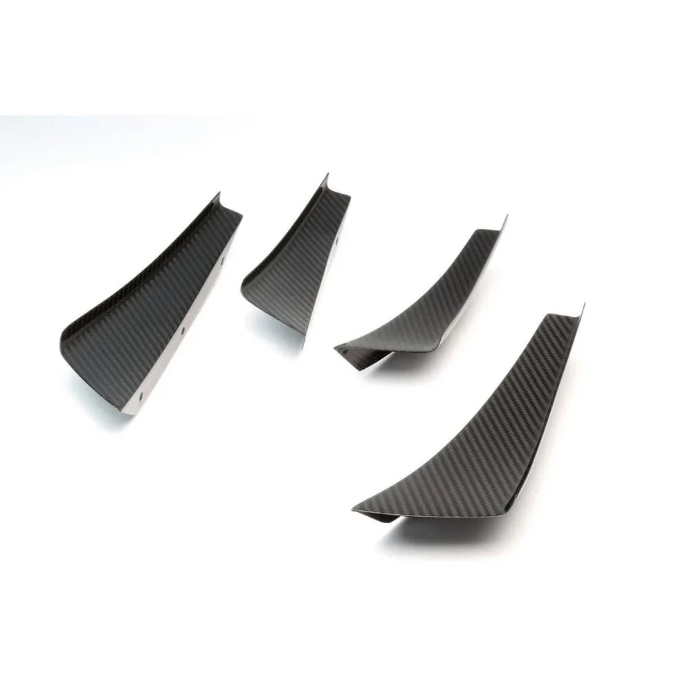 APR Performance Front Bumper Canards (Carbon) - Honda Civic Type R FK8 - Garage IMMI Garage IMMI