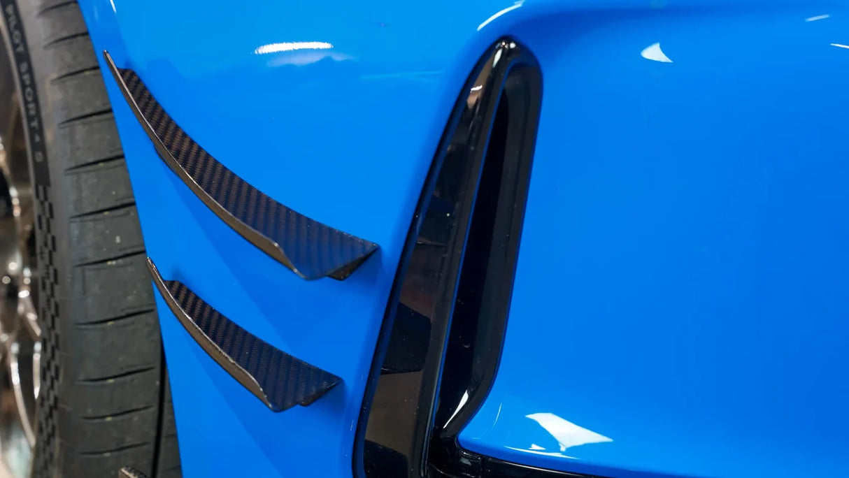 APR Performance Front Bumper Canards (Carbon) - Honda Civic Type R FL5 - Garage IMMI Garage IMMI