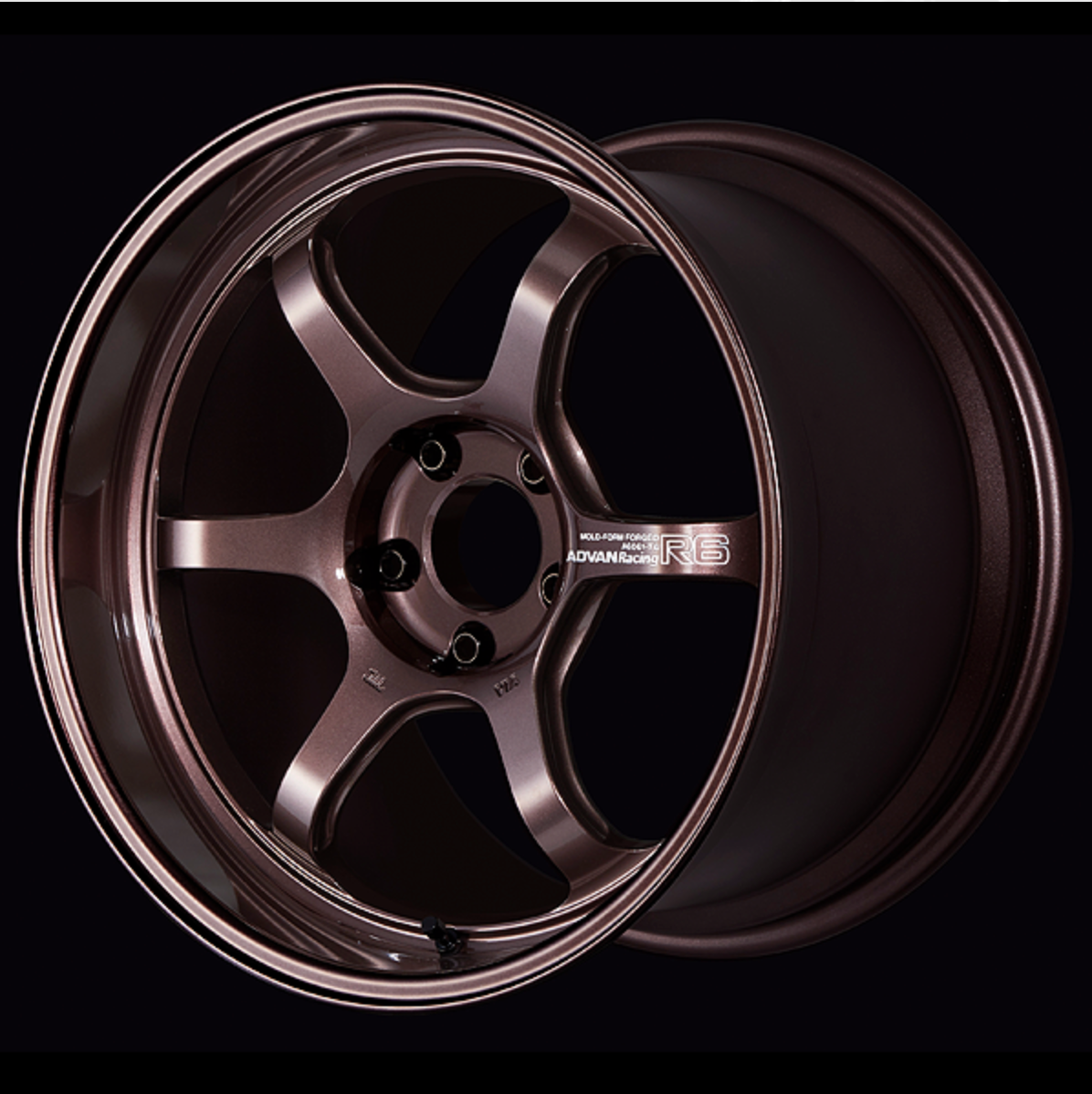Advan Racing R6 - 18’’ Preorder - 18x9.5j + 45 M 5x120 / Racing Copper Bronze (RCB) - Wheels Garage IMMI