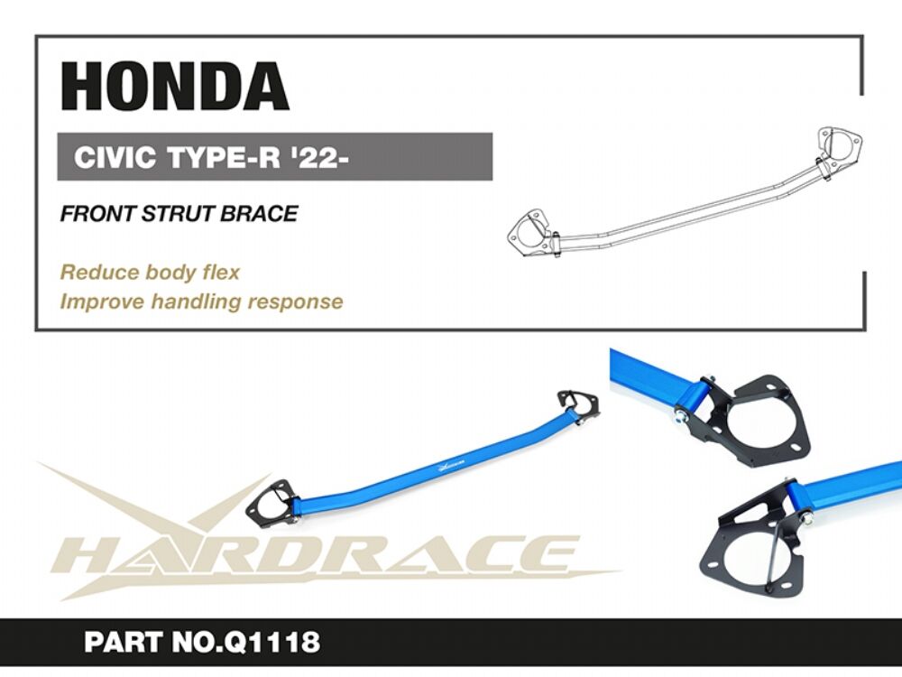 Hardrace Front Strut Brace - Honda Civic Type R FL5 - Garage IMMI Garage IMMI