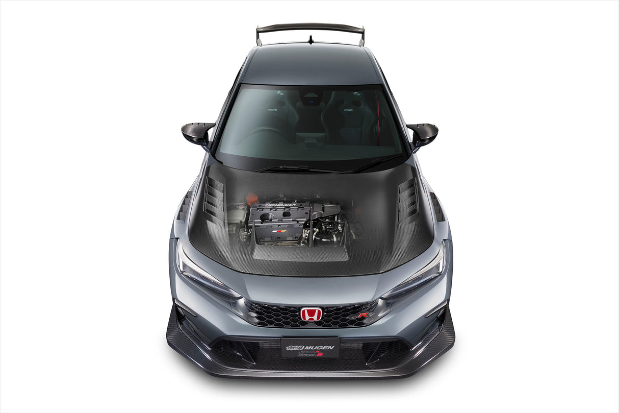 Mugen Carbon Engine & Chamber Cover - Honda Civic Type R FK8, FL5 - Garage IMMI Garage IMMI