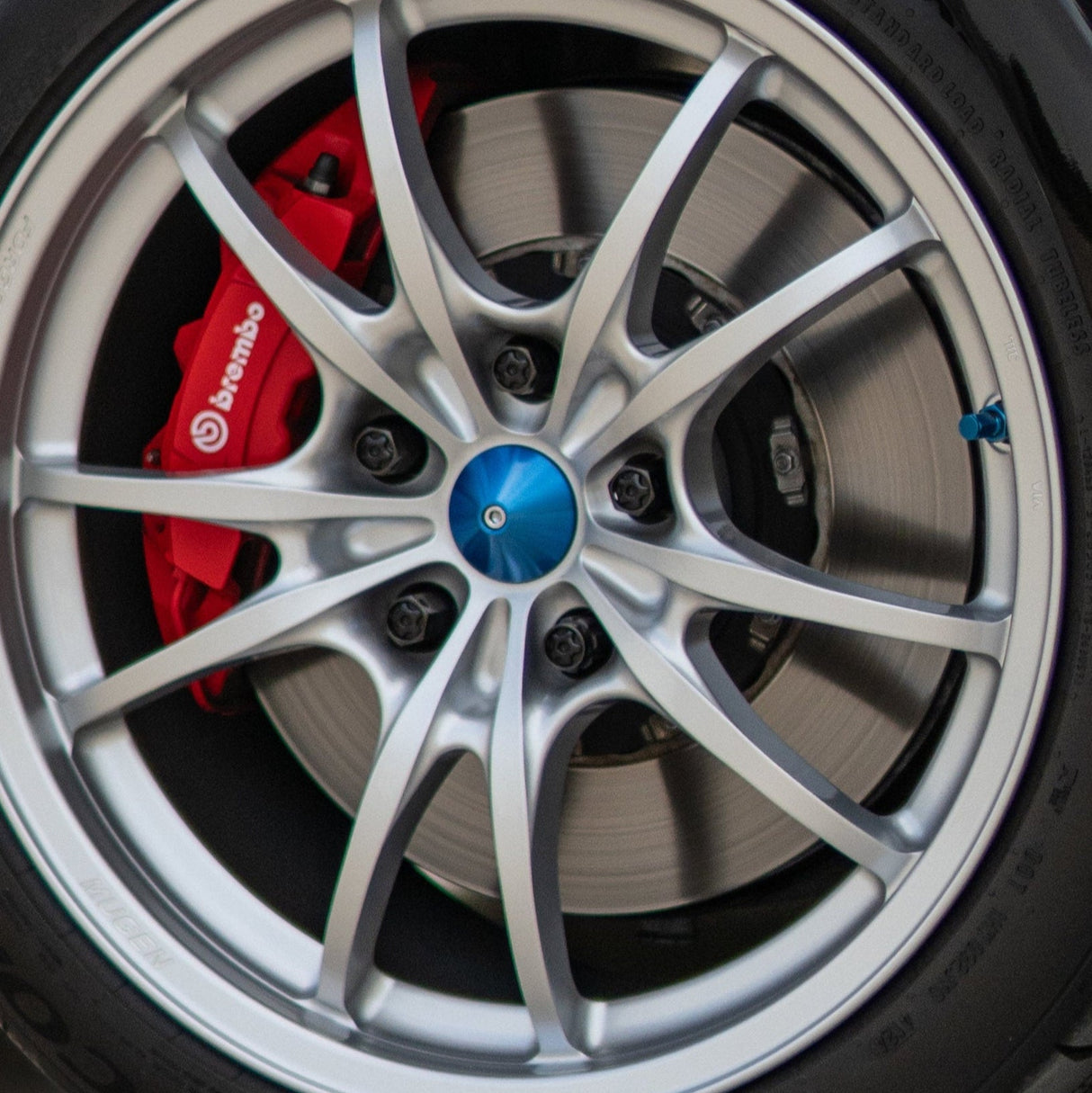 Mugen MF10 Centre Caps - Wheel Accessories Garage IMMI