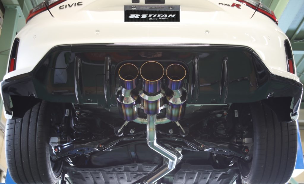 R1 TITAN - EXTRA STTI Gold Ring - Exhaust Garage IMMI