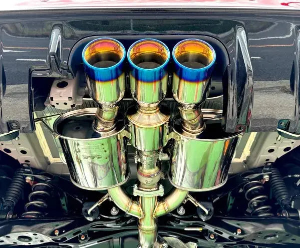 Seeker SES Muffler KIT ’TRIDENT’ Street Spec - Exhaust Garage IMMI