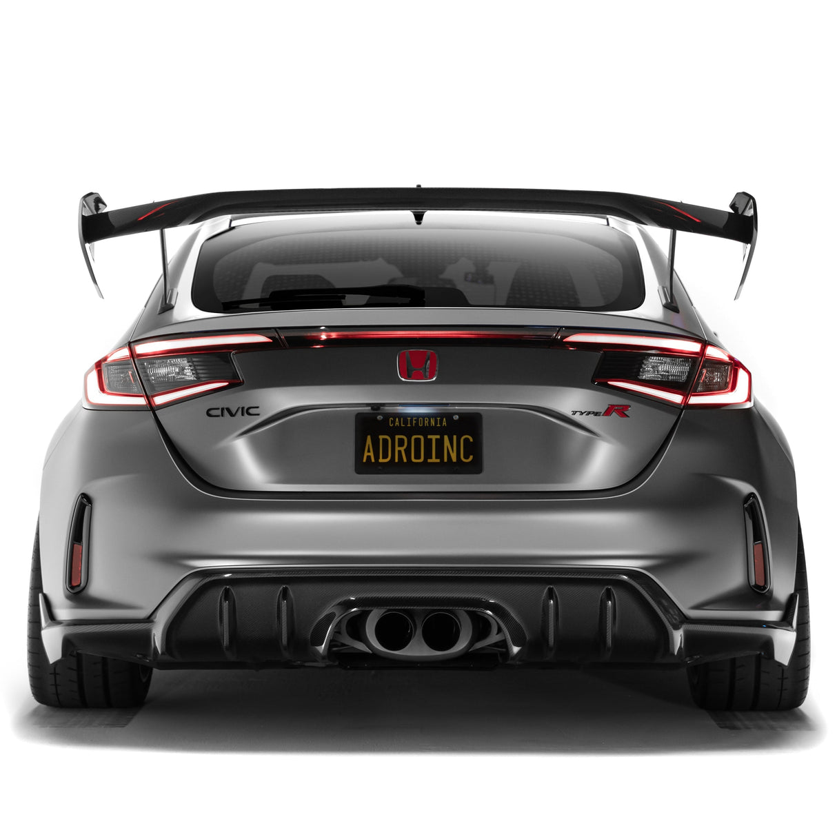 ADRO Inc Carbon Fiber AT-R4 Swan Neck Wing - Aero