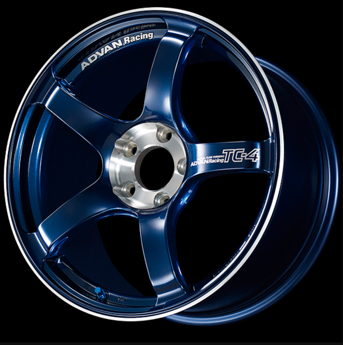 Advan Racing TC-4 SE - 18’’ Preorder - 18x9.5j + 45 5x120 (Super GTR concave) / Racing Indigo Blue & Diamond Cut (IBC)