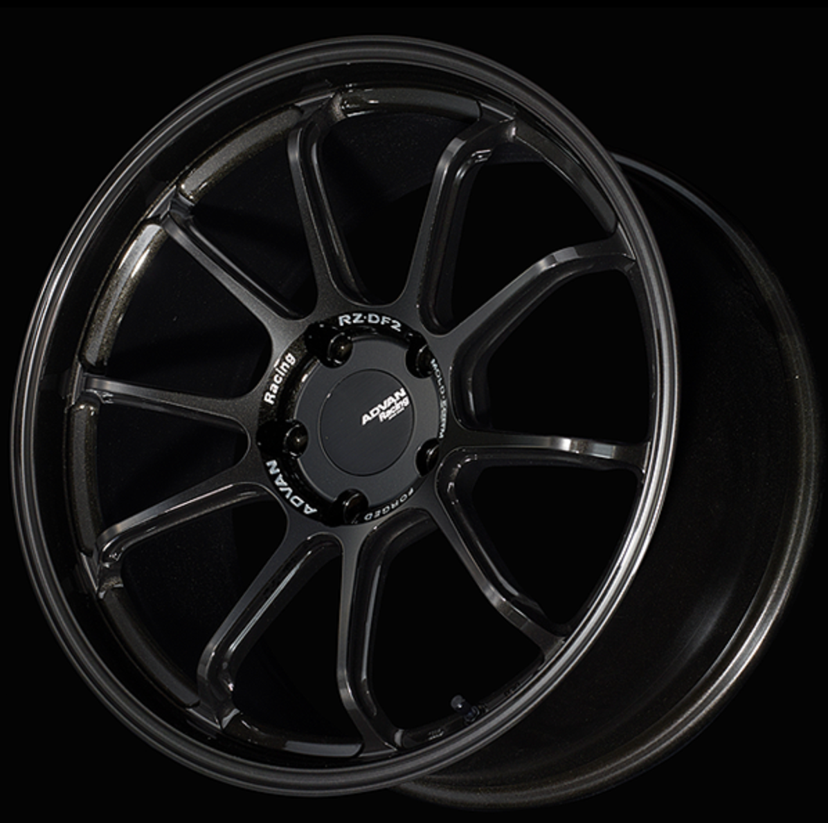 Advan RZ-DF2 - 19’’ Preorder - 19x9.5j + 44 5x120 (C-4) / Racing Titanium Black (TBK) - Wheels