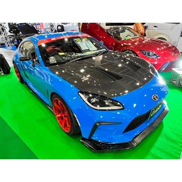 CLEiB Front Lip Spoiler (FRP) GR86 / BRZ (ZN8 / ZD8) Aero customized blue sports car carbon