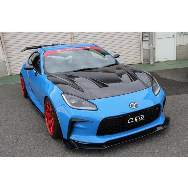CLEiB Front Lip Spoiler (FRP) GR86 / BRZ (ZN8 / ZD8) Aero custom blue toyota gr86 black