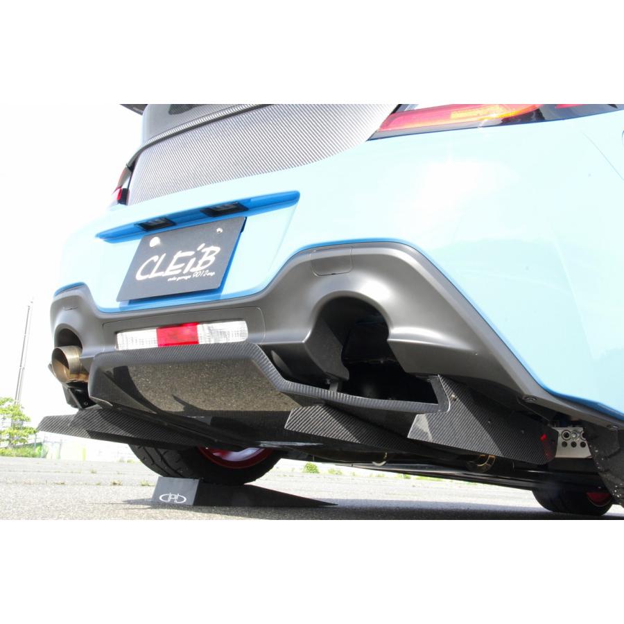 CLEiB Rear Diffuser GR86 / BRZ (ZN8 / ZD8) Aero light blue sports car rear
