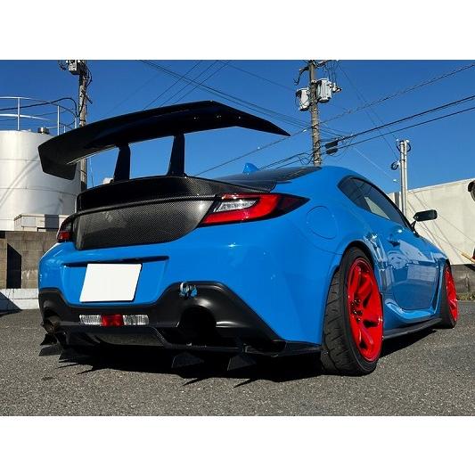 CLEiB Rear Under Spoiler for Cleib Diffuser GR86 / BRZ (ZN8 / ZD8) Aero bright blue sports coupe black