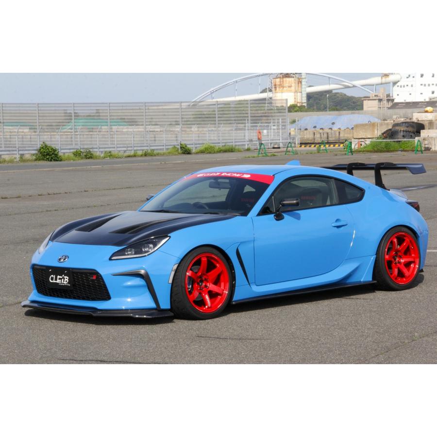 CLEiB Side Step GR86 / BRZ (ZN8 / ZD8) Aero light blue sports car black
