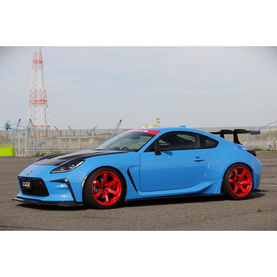 CLEiB Side Step GR86 / BRZ (ZN8 / ZD8) Aero blue toyota gr86 black hood