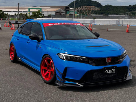 CLEiB Swan Neck Carbon Fibre GT Wing - Wet Carbon - Aero