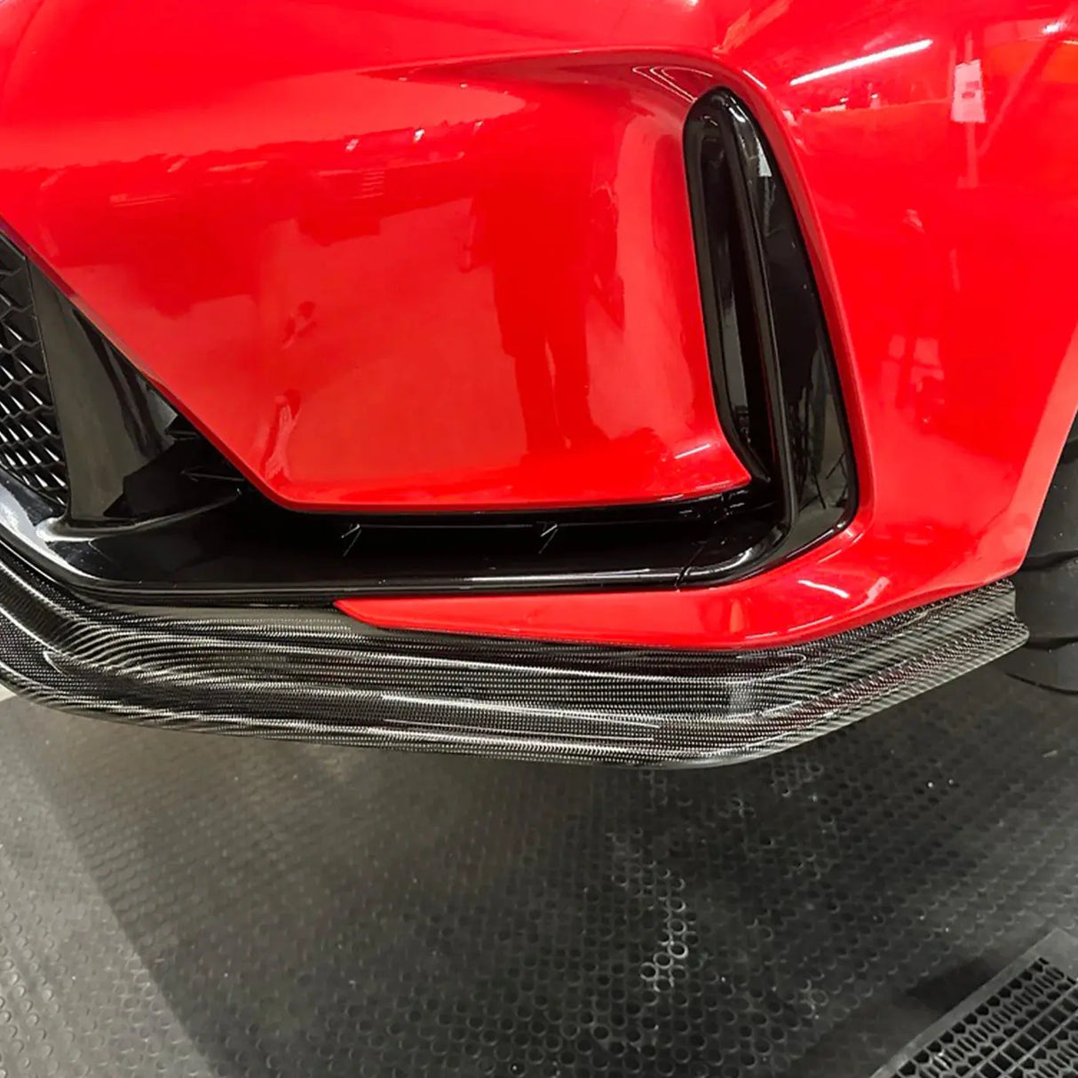 Garage Unique Front Lip - Carbon Fibre - Aero