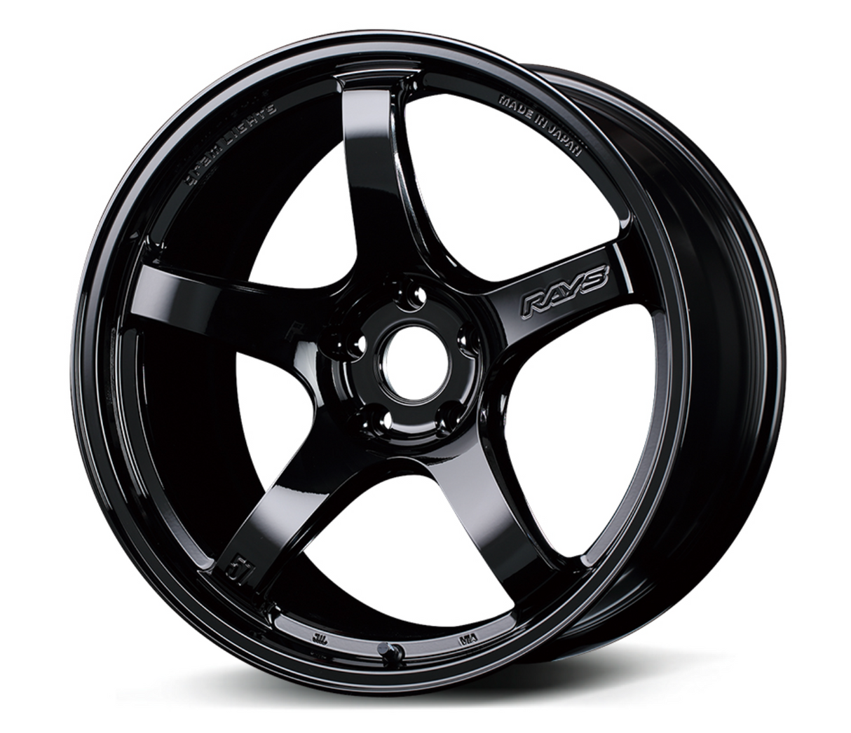 gramLIGHTS 57CR - 18’’ & 19’’ Preorder - 18x9.5j + 38 5x120 (face 3) / Glossy Black - Wheels Garage IMMI