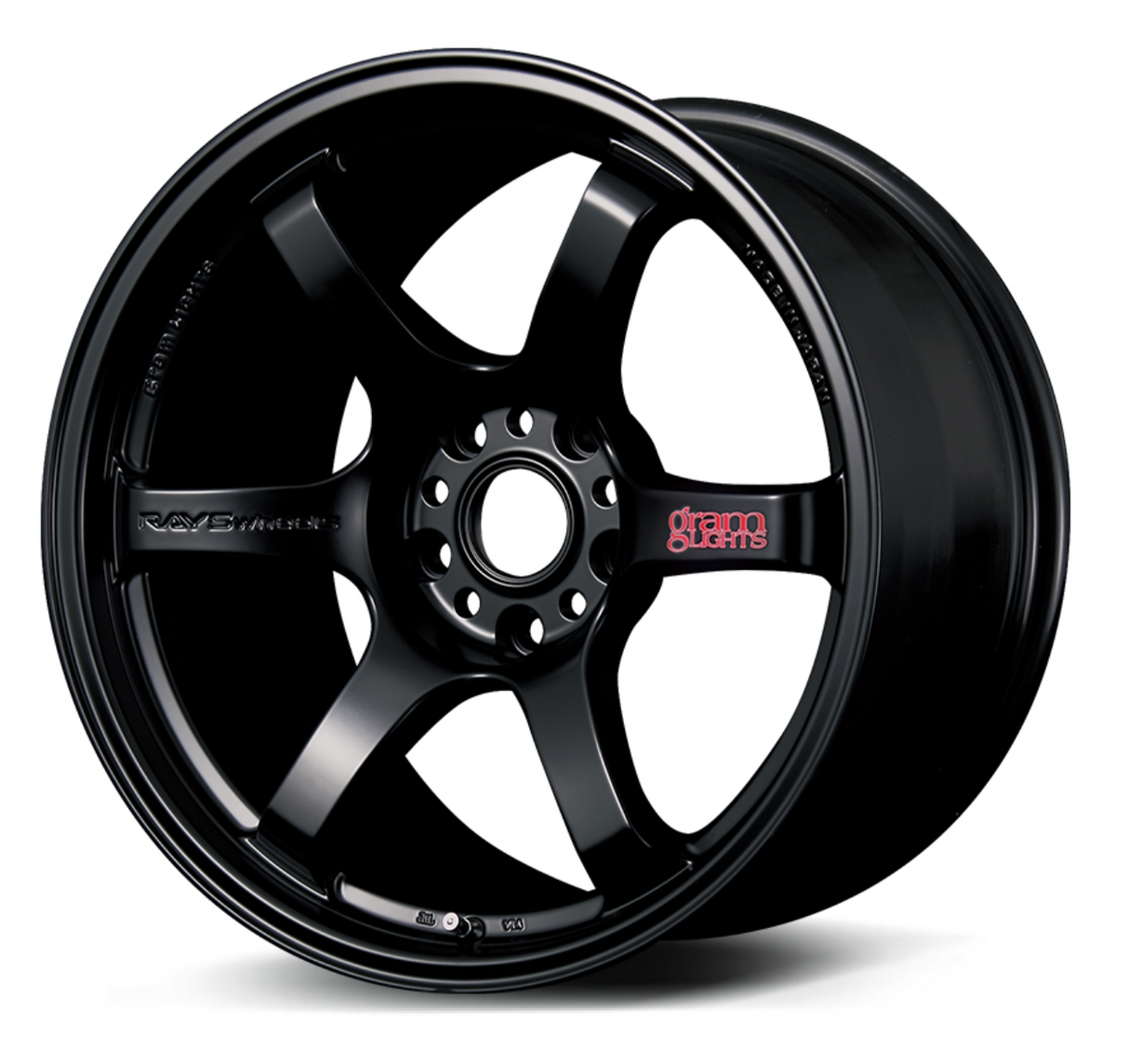 gramLIGHTS 57DR - 19’’ Preorder - 19x9.5j + 35 5x120 (face 2) / Semi Gloss Black (SGB) - Wheels