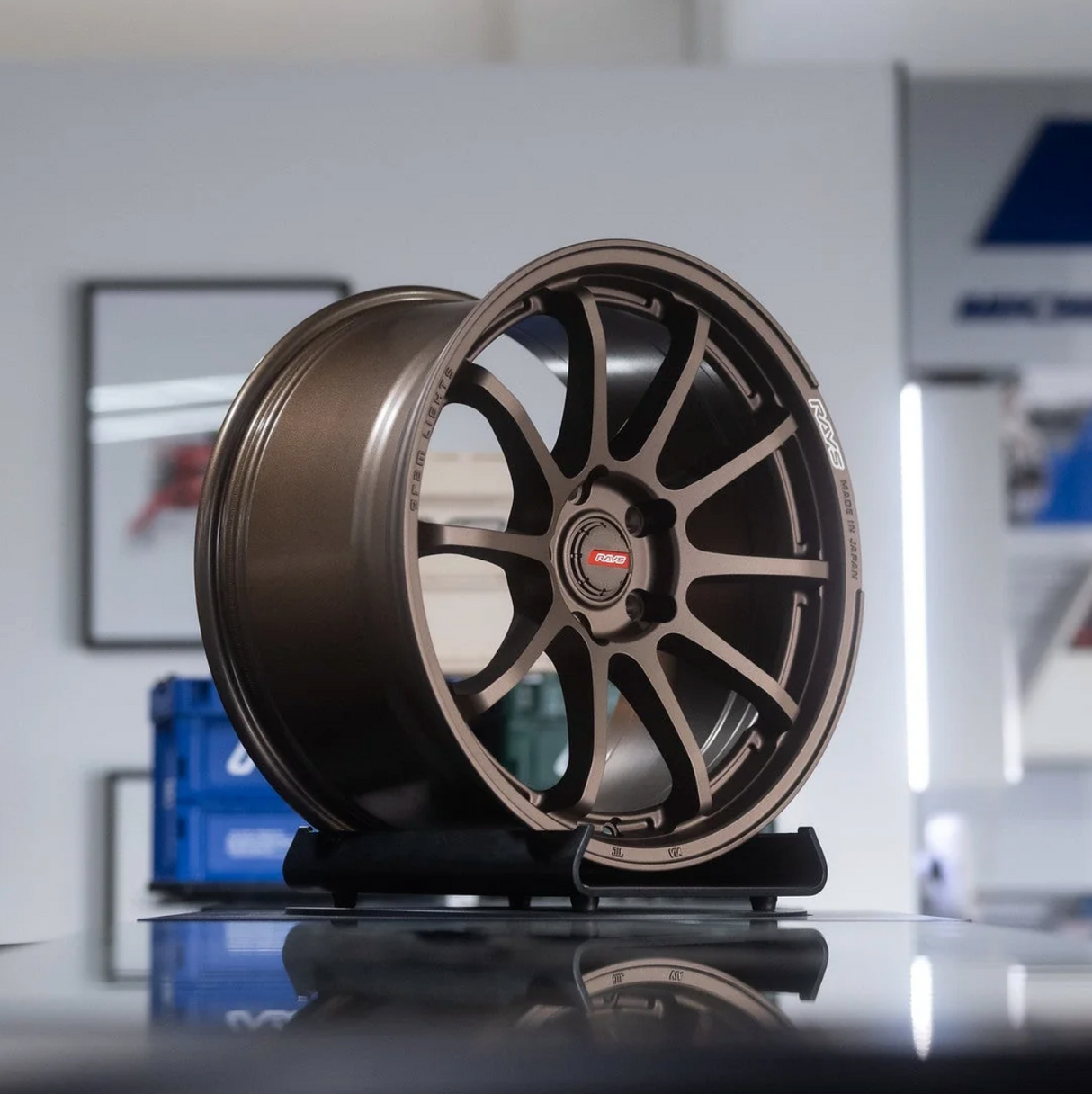 gramLIGHTS 57NR - 18’’ & 19’’ In Stock - 18x9.5j + 45 5x120 (face 3) / Dark Bronze - Wheels