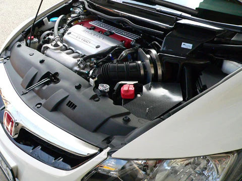 GruppeM RAM Air System Honda Civic Type R FD2 Engine Bay