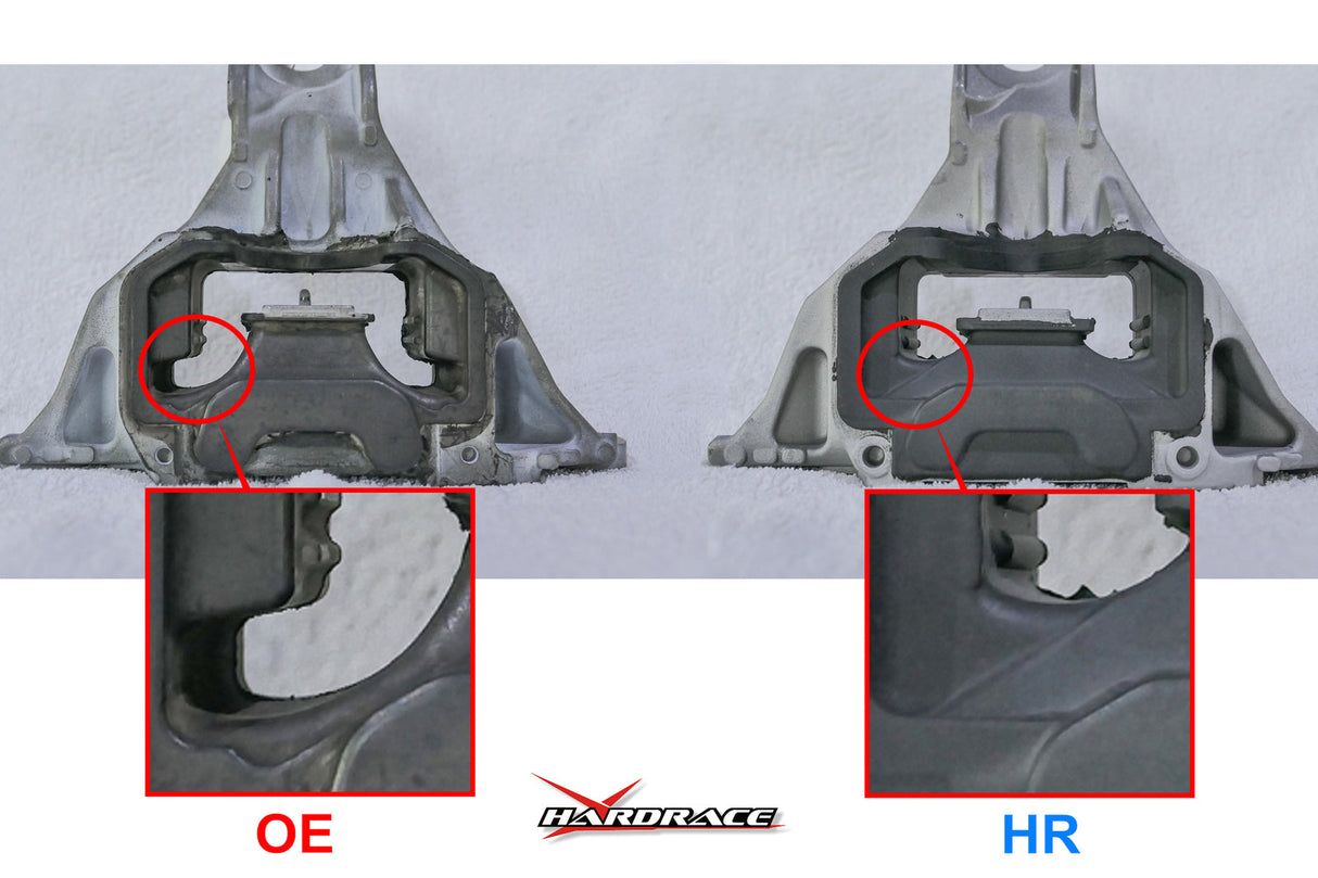Hardrace 6MT Hardened Gearbox Mount Left Hand - Suspension