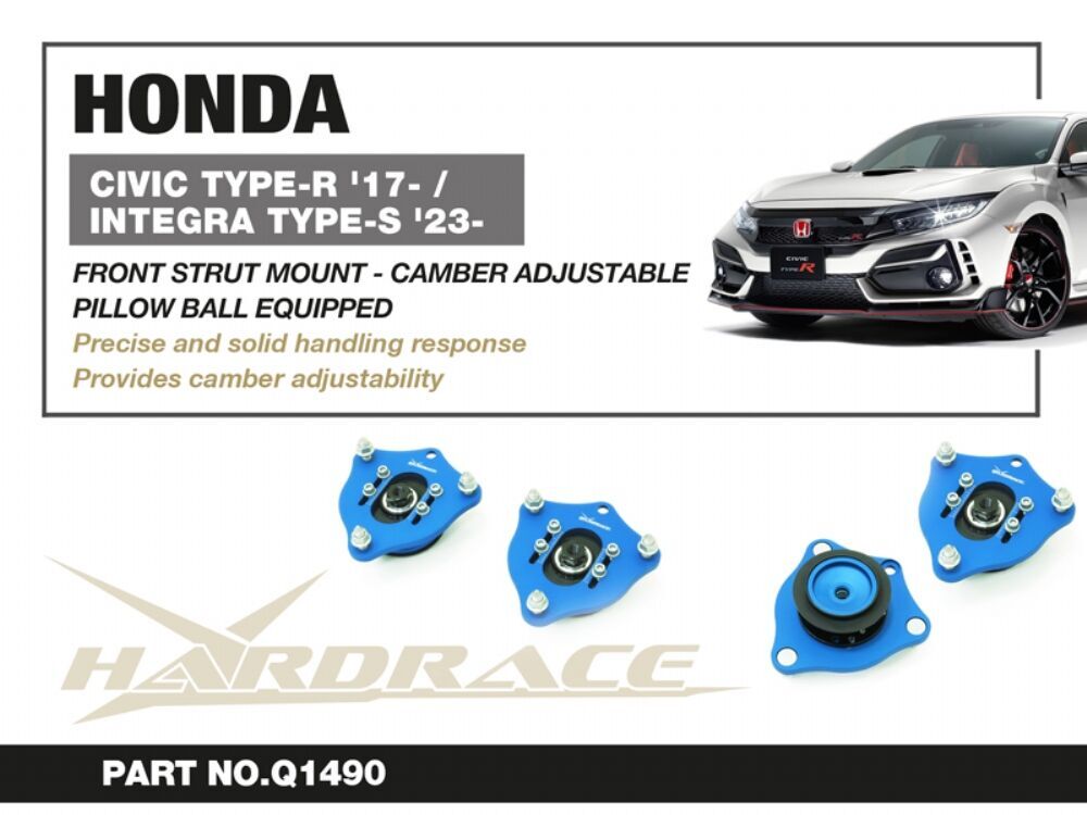 Hardrace Front Camber Adjustable Strut Mount - Suspension