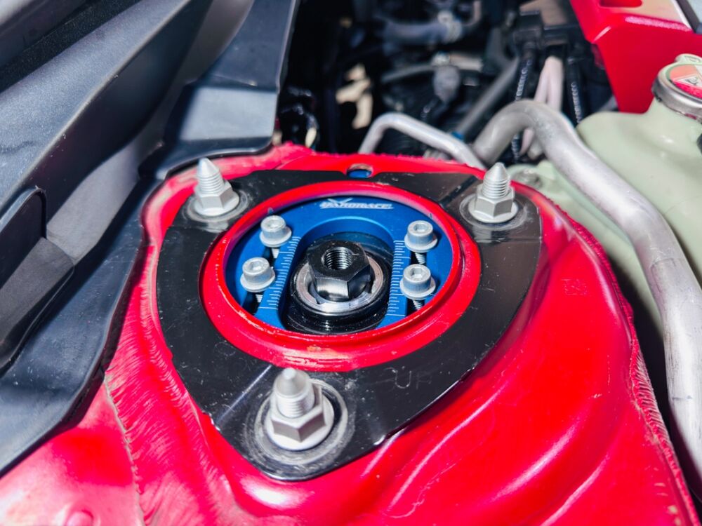 Hardrace Front Camber Adjustable Strut Mount - Suspension