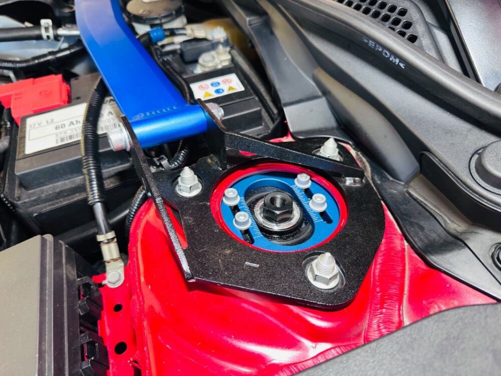 Hardrace Front Camber Adjustable Strut Mount - Suspension