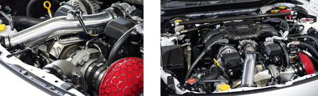 HKS Bolt On Turbo GR86 ZN8 / BRZ ZD8 Engine Bay