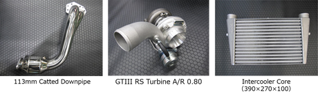 HKS Bolt On Turbo GR86 ZN8 / BRZ ZD8 Engine Bay