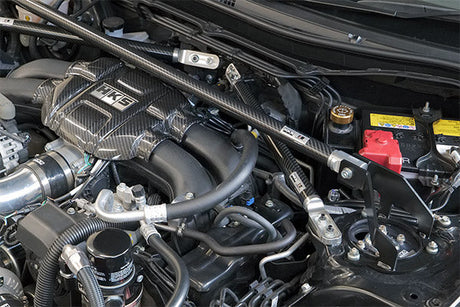 HKS Carbon Brace Set GR86 ZN8 / BRZ ZD8 Engine Bay