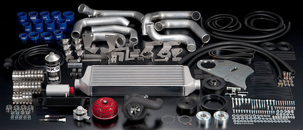 HKS GT2 Supercharger Prokit - Engine Bay