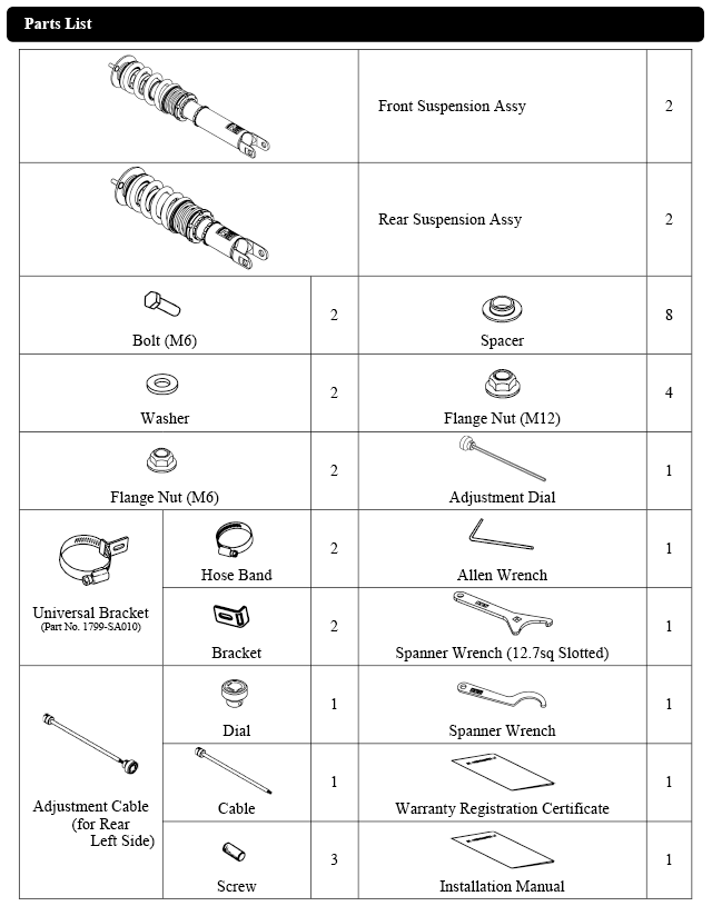 HKS Hipermax R Coilover suspension - Engine Bay