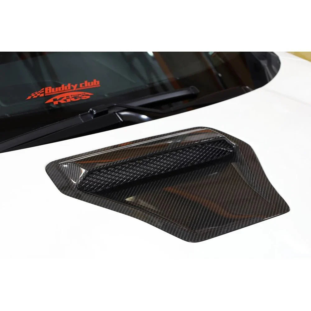 APR Performance Hood Vent Scoop (Carbon) - Honda Civic Type R FK8