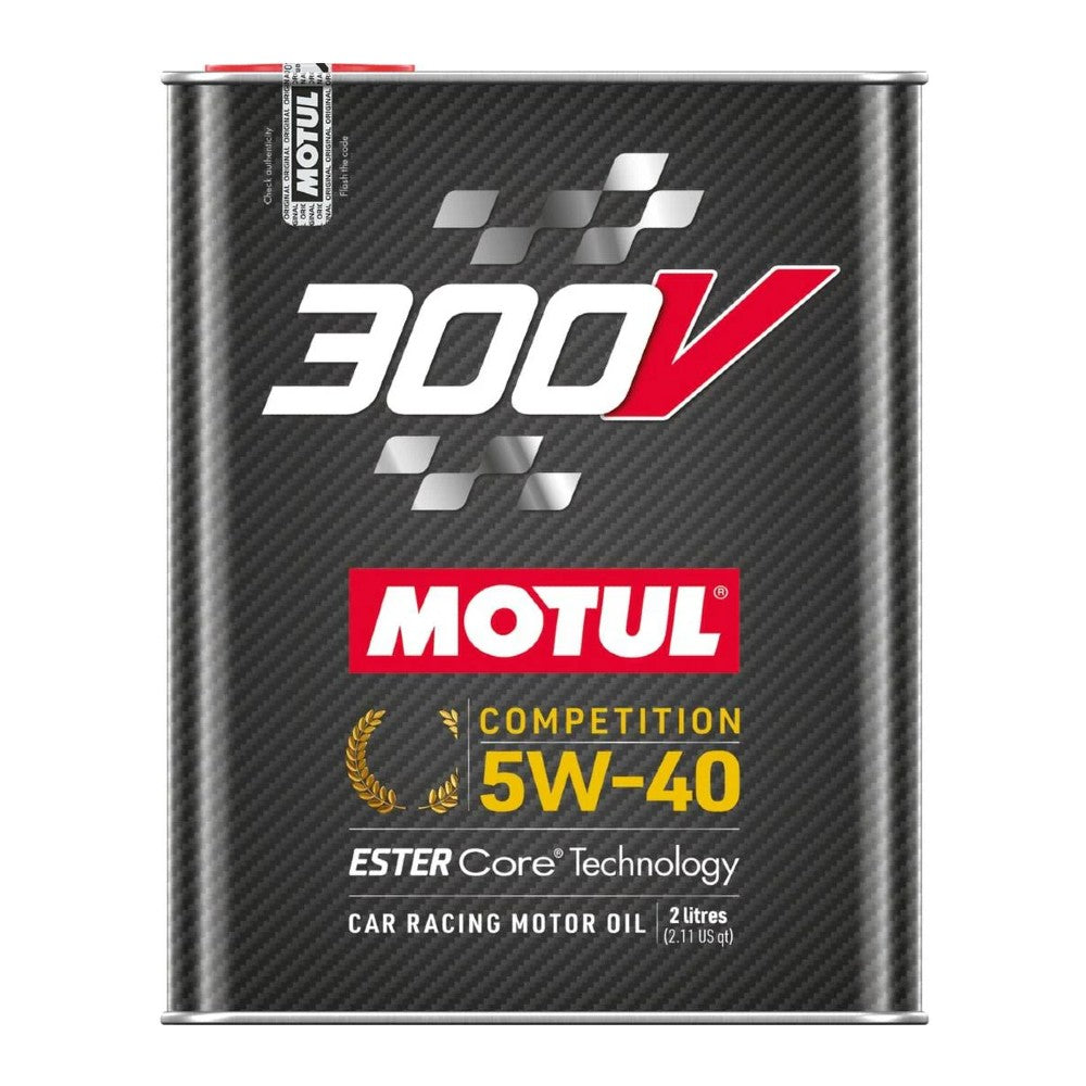 Motul 300v Competition 5W-40 Ester Racing - 2 Litre - Maintenance