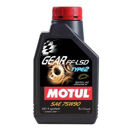 Motul Gear FF-LSD Type 2 75W-90 100% Synthetic - Maintenance