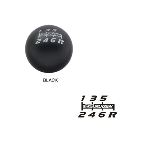Mugen Shift Knob (aluminium) - Black (Aluminium) - Interior