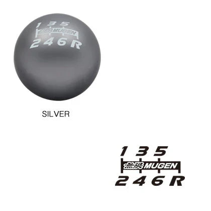 Mugen Shift Knob (aluminium) - Grey (Aluminium) - Interior
