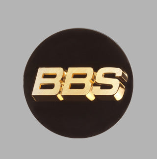 Mugen FR10 Centre Caps (BBS) - BBS (Black & Gold) - Wheel Accessories