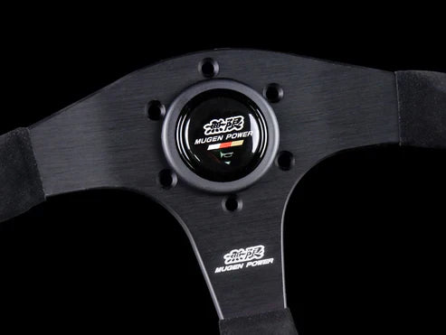 Mugen Racing III 350mm Steering Wheel - Interior