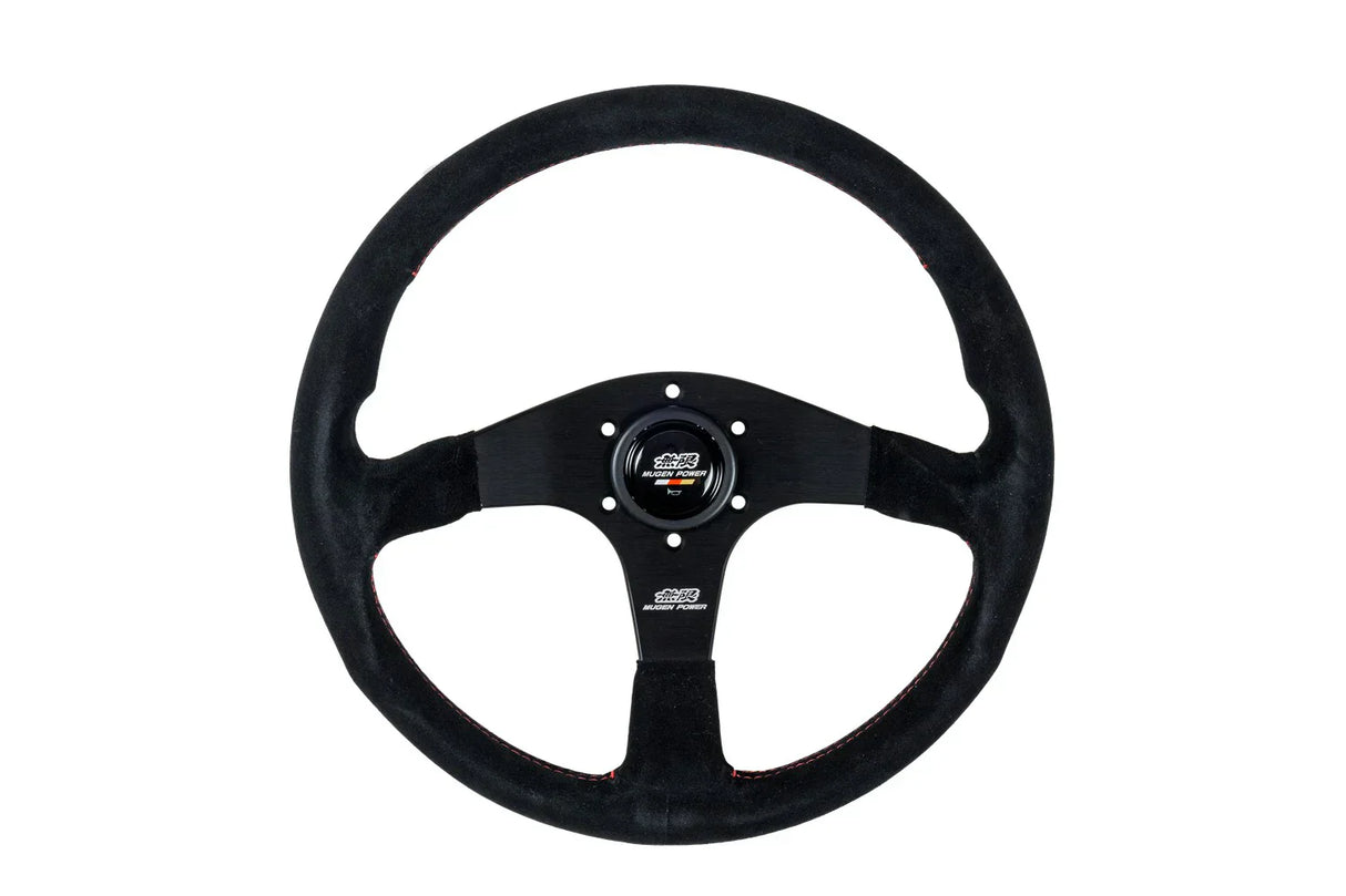 Mugen Racing III 350mm Steering Wheel - Interior