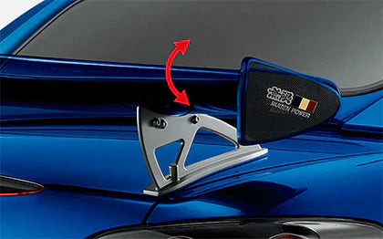 Mugen S2000 Rear Wing - Aero adjustable carbon fiber rear spoiler