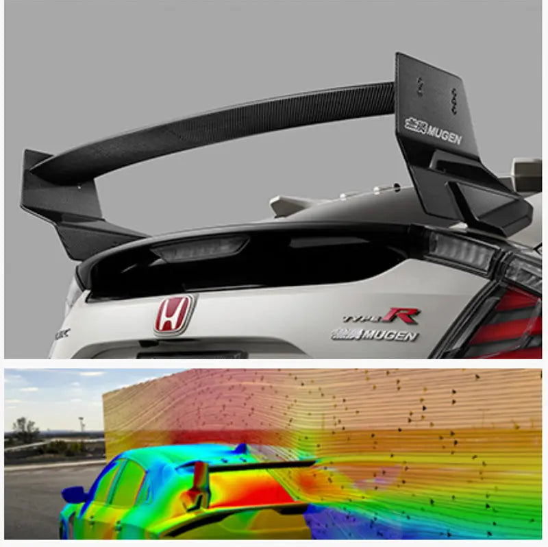 Mugen Wing Spoiler (GFRP & Carbon Fibre) - Aero