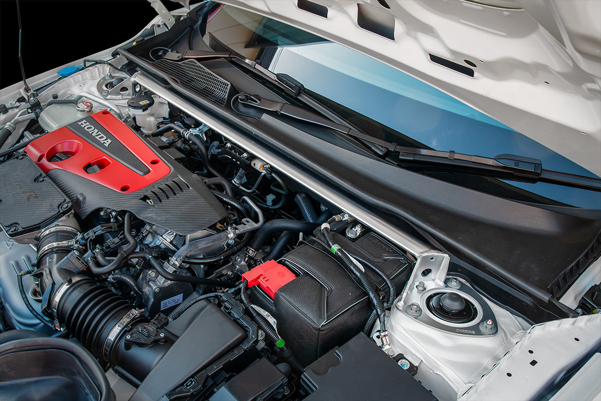 Okuyama Carbing Aluminum Front Strut Bar - Suspension