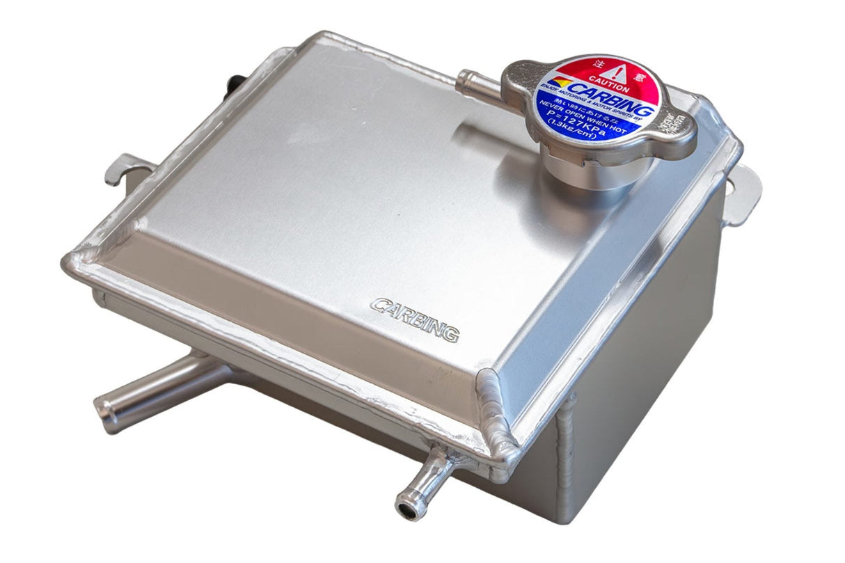 Okuyama Carbing Aluminum Radiator Reservoir Tank - Engine Bay