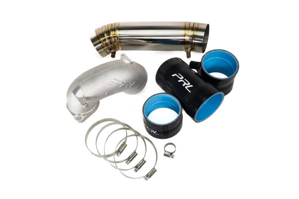 PRL Motorsports Titanium Turbocharger Inlet Pipe Kit (PRL Intake) - Engine Bay