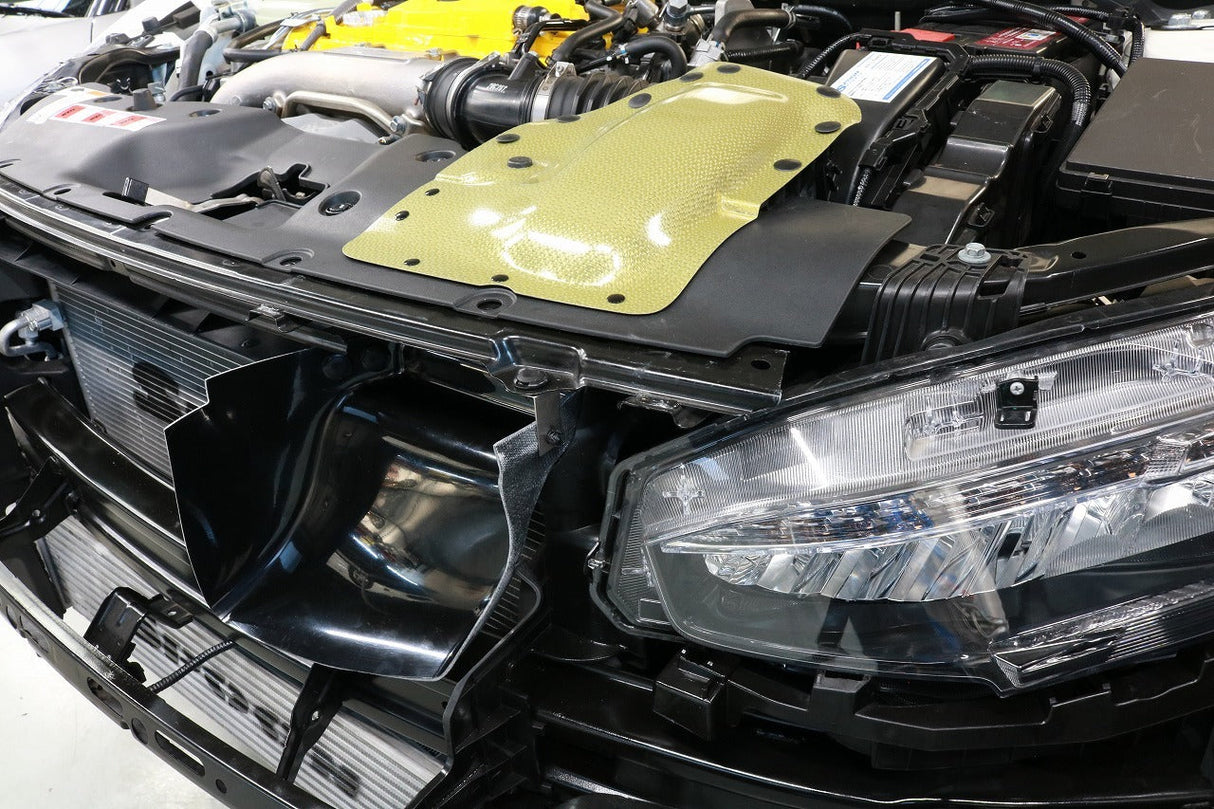 Spoon Sports Carbon Air Duct - Engine Bay