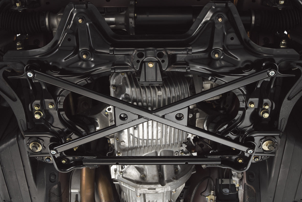 Spoon Sports Front Lower Cross Beam Bar - Suspension